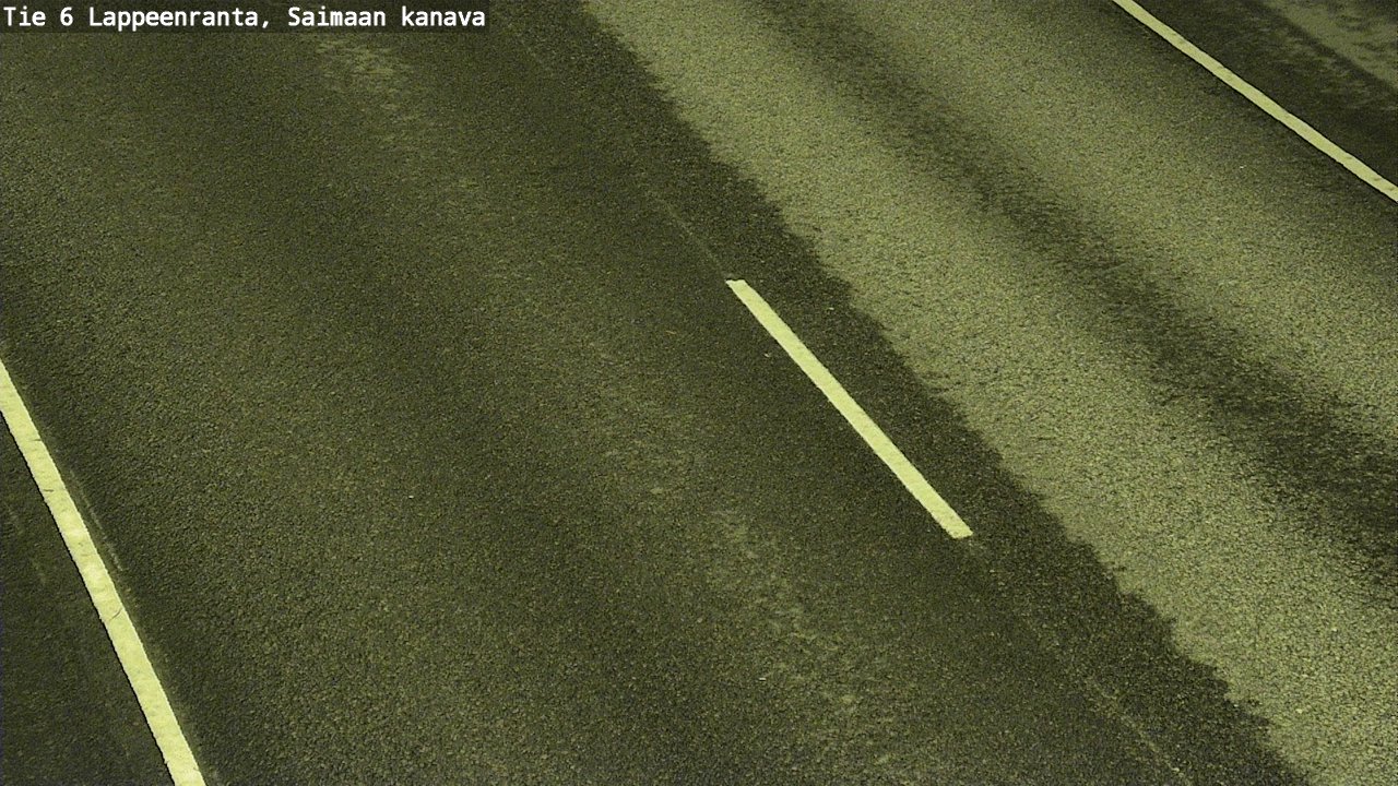 Weather Camera Image Väg 6 Villmanstrand,Saima kanal, Lappeenranta, Etelä-Karjala