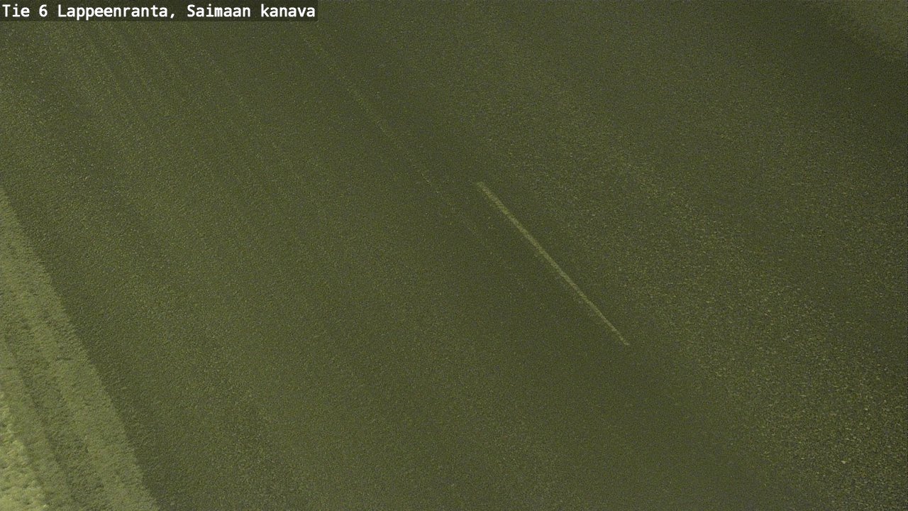 Weather Camera Image Väg 6 Villmanstrand,Saima kanal, Lappeenranta, Etelä-Karjala