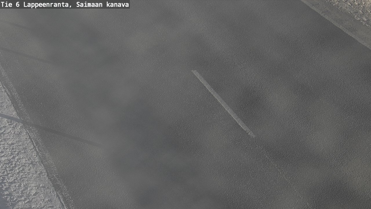 Weather Camera Image Road 6 Lappeenranta, Saimaa channel, Lappeenranta, Etelä-Karjala