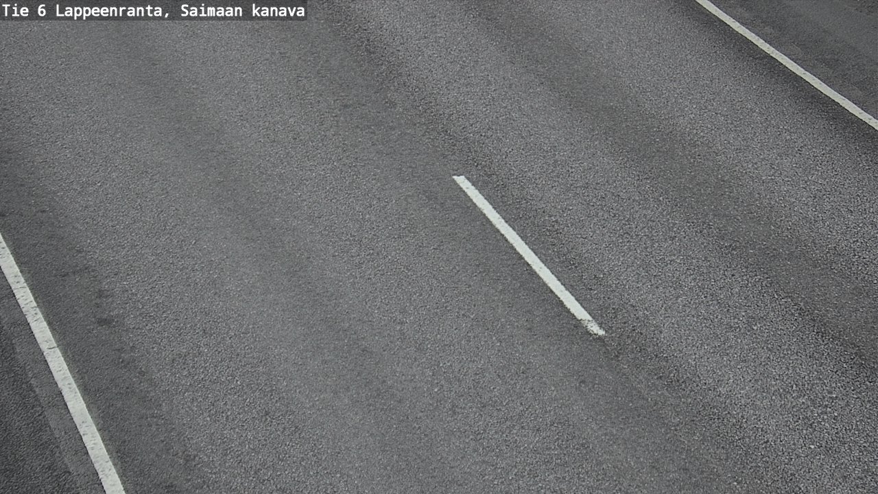 Weather Camera Image Road 6 Lappeenranta, Saimaa channel, Lappeenranta, Etelä-Karjala