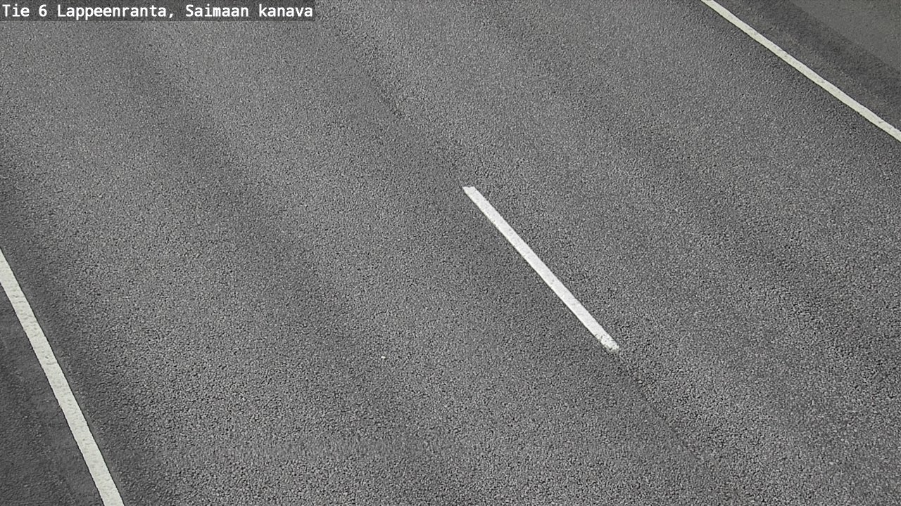 Weather Camera Image Road 6 Lappeenranta, Saimaa channel, Lappeenranta, Etelä-Karjala