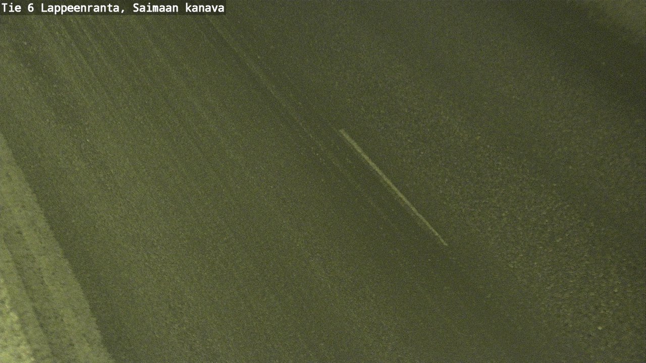 Weather Camera Image Väg 6 Villmanstrand,Saima kanal, Lappeenranta, Etelä-Karjala