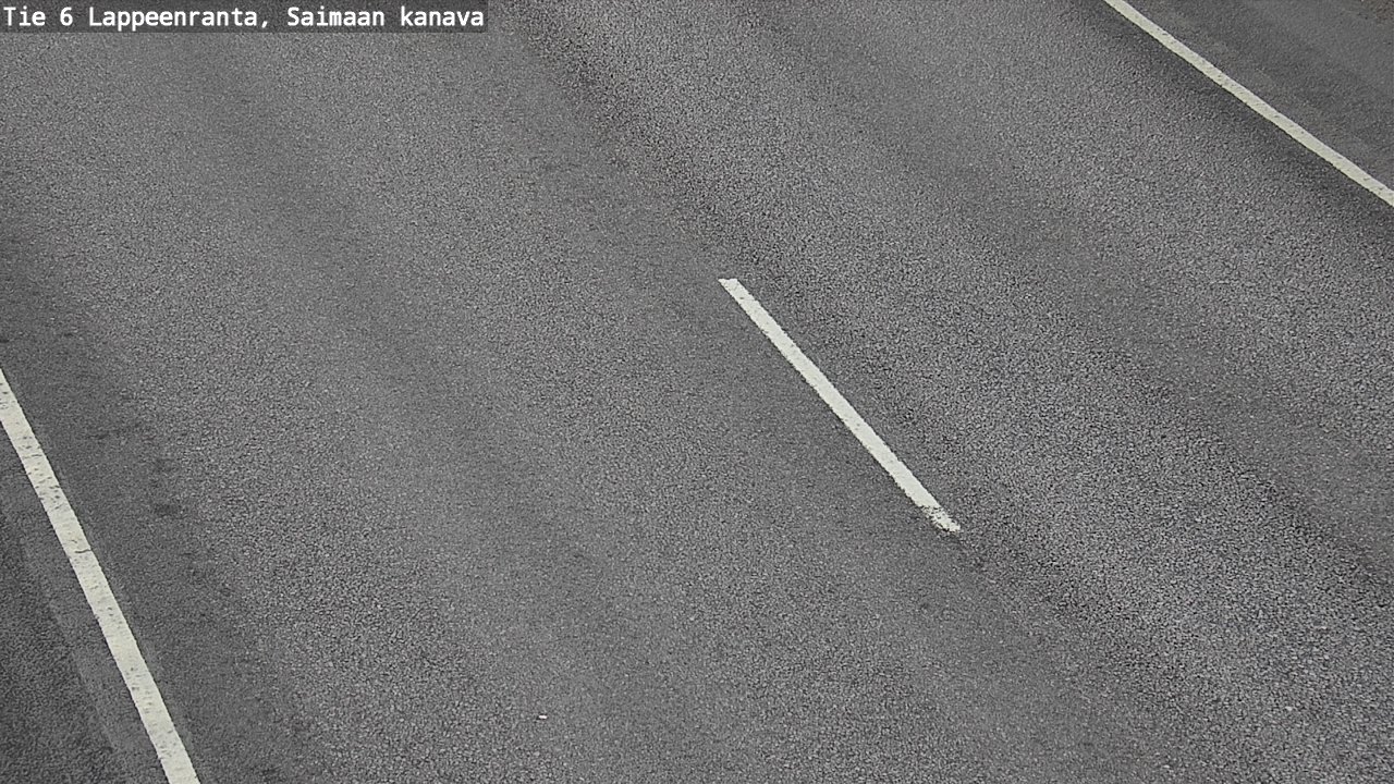 Weather Camera Image Road 6 Lappeenranta, Saimaa channel, Lappeenranta, Etelä-Karjala