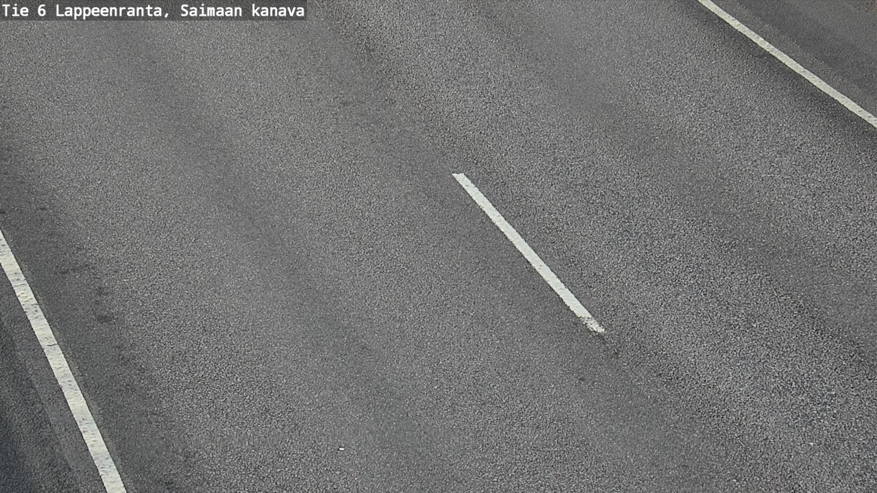 Weather Camera Image Road 6 Lappeenranta, Saimaa channel, Lappeenranta, Etelä-Karjala