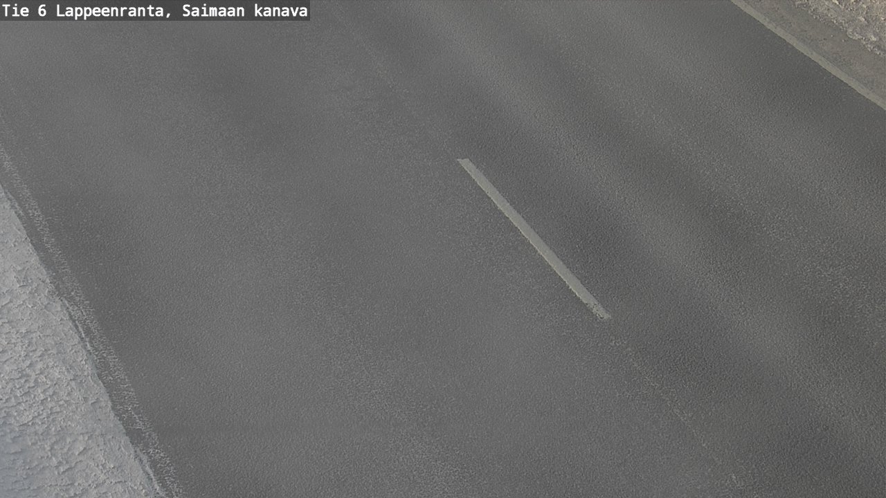 Weather Camera Image Road 6 Lappeenranta, Saimaa channel, Lappeenranta, Etelä-Karjala
