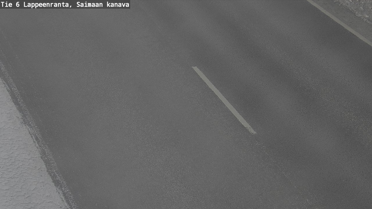 Weather Camera Image Road 6 Lappeenranta, Saimaa channel, Lappeenranta, Etelä-Karjala