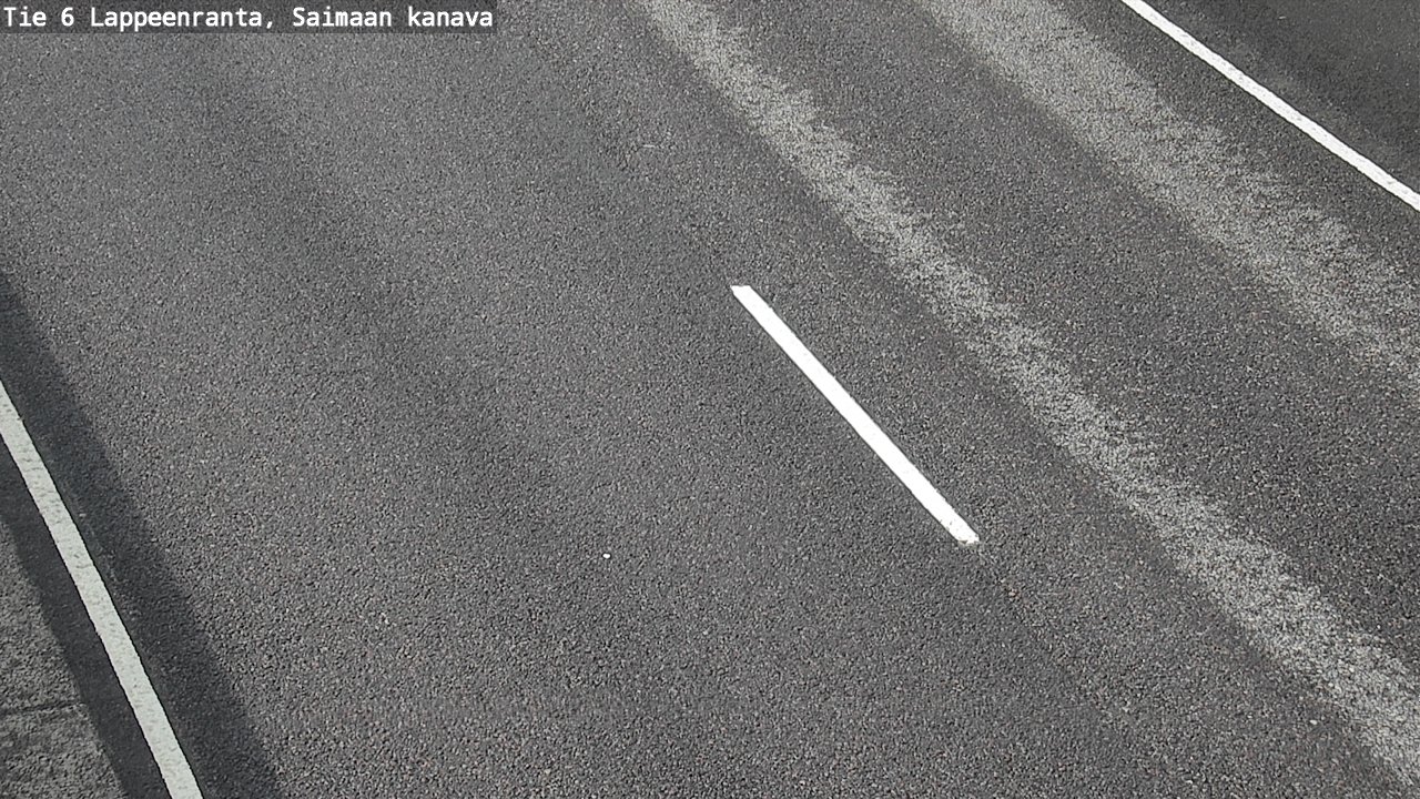 Weather Camera Image Road 6 Lappeenranta, Saimaa channel, Lappeenranta, Etelä-Karjala
