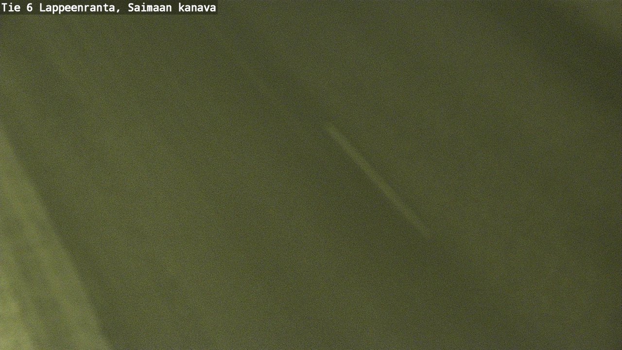 Weather Camera Image Väg 6 Villmanstrand,Saima kanal, Lappeenranta, Etelä-Karjala