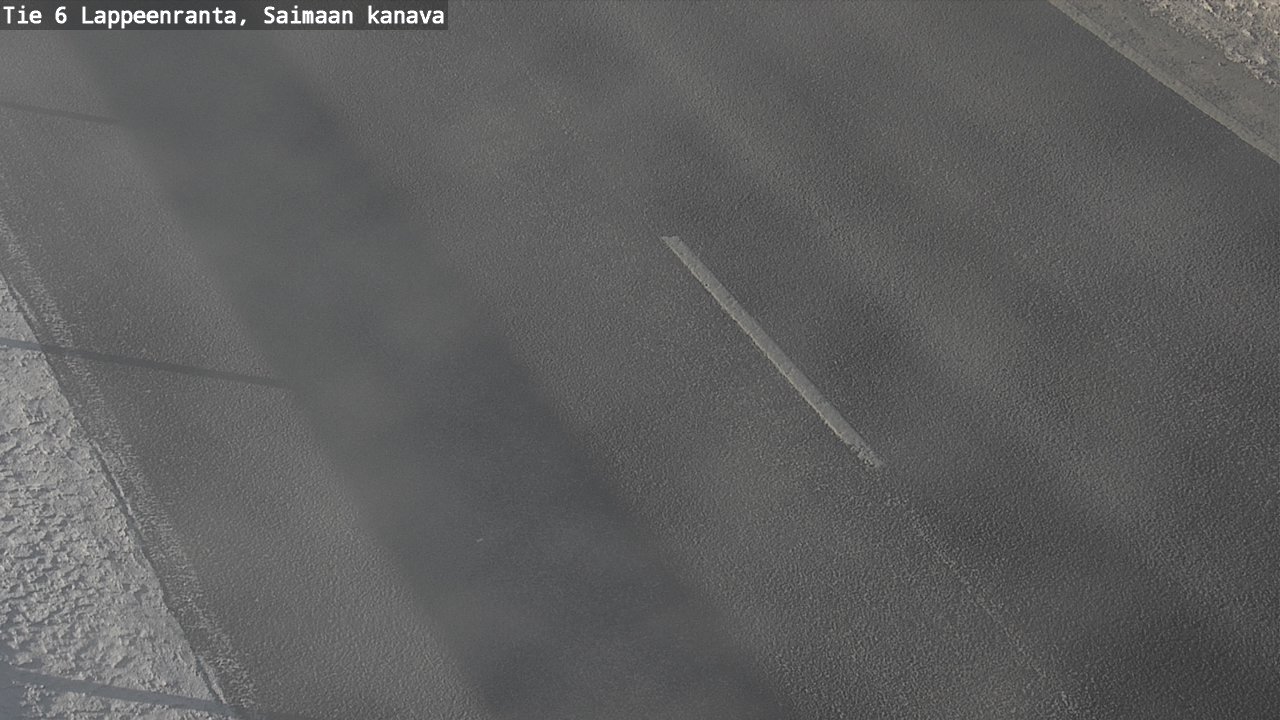 Weather Camera Image Road 6 Lappeenranta, Saimaa channel, Lappeenranta, Etelä-Karjala