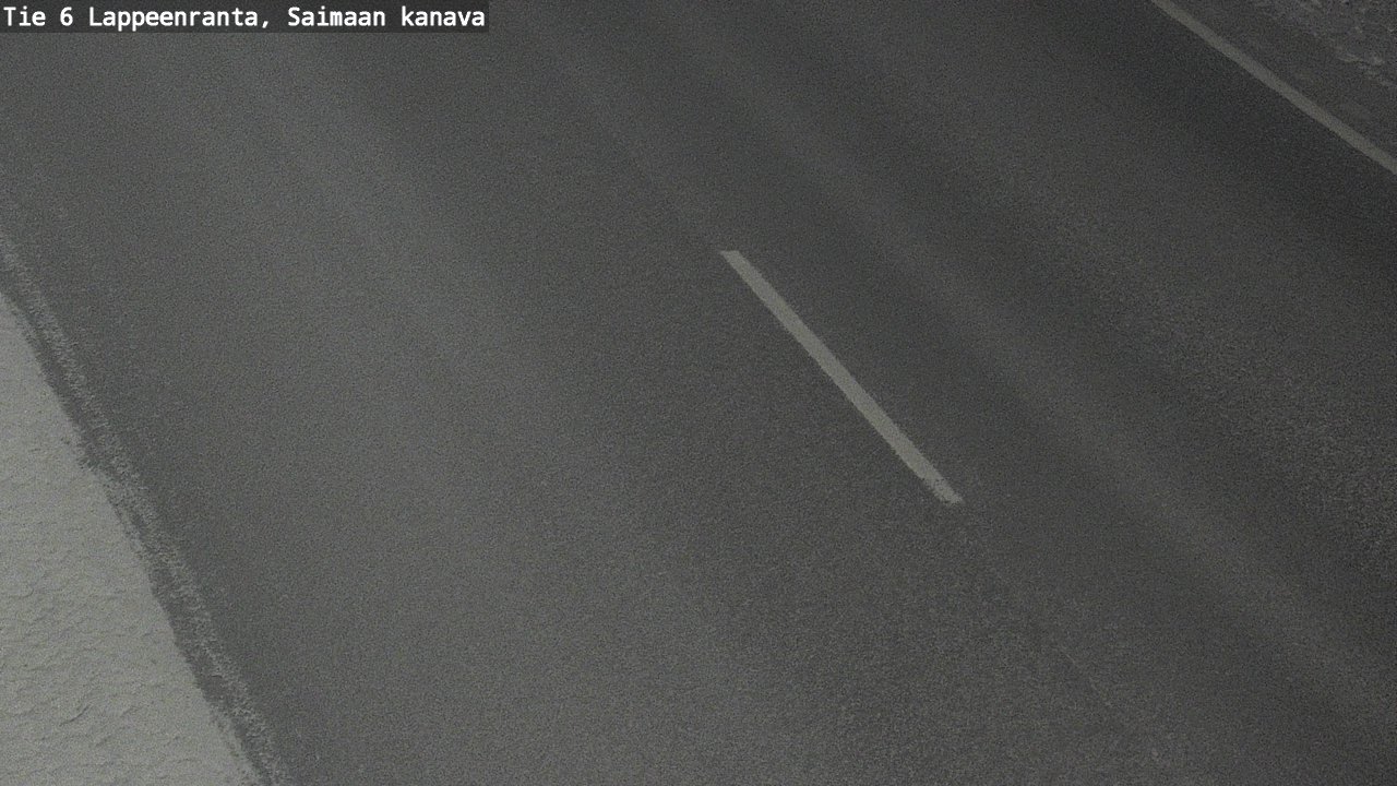 Weather Camera Image Road 6 Lappeenranta, Saimaa channel, Lappeenranta, Etelä-Karjala