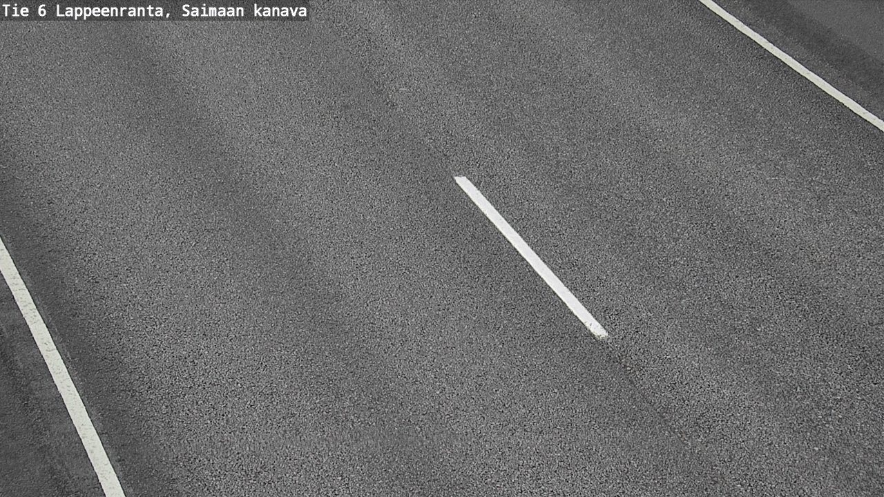 Weather Camera Image Road 6 Lappeenranta, Saimaa channel, Lappeenranta, Etelä-Karjala