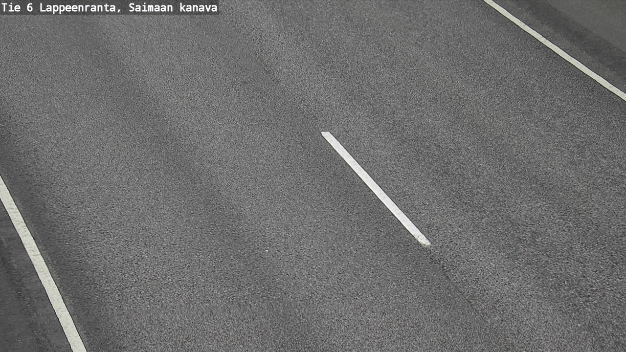 Weather Camera Image Road 6 Lappeenranta, Saimaa channel, Lappeenranta, Etelä-Karjala