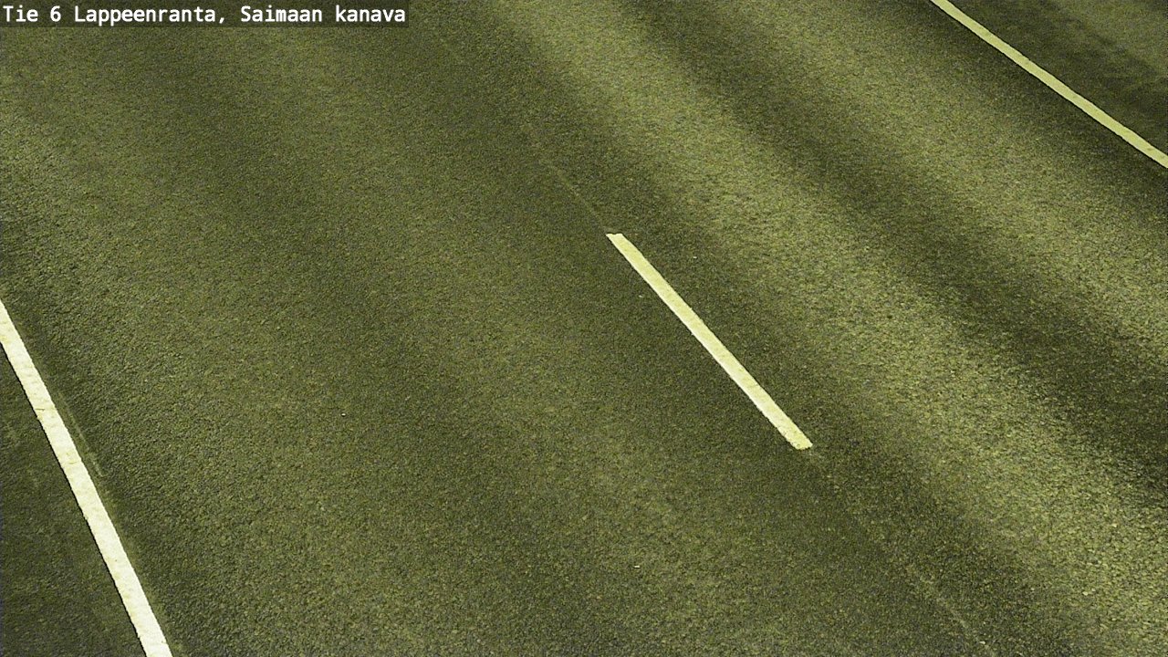 Weather Camera Image Road 6 Lappeenranta, Saimaa channel, Lappeenranta, Etelä-Karjala