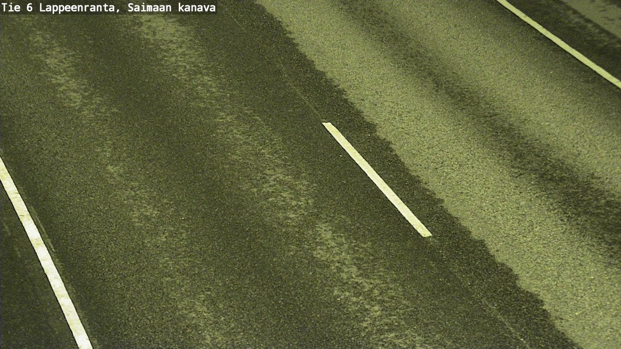 Weather Camera Image Väg 6 Villmanstrand,Saima kanal, Lappeenranta, Etelä-Karjala