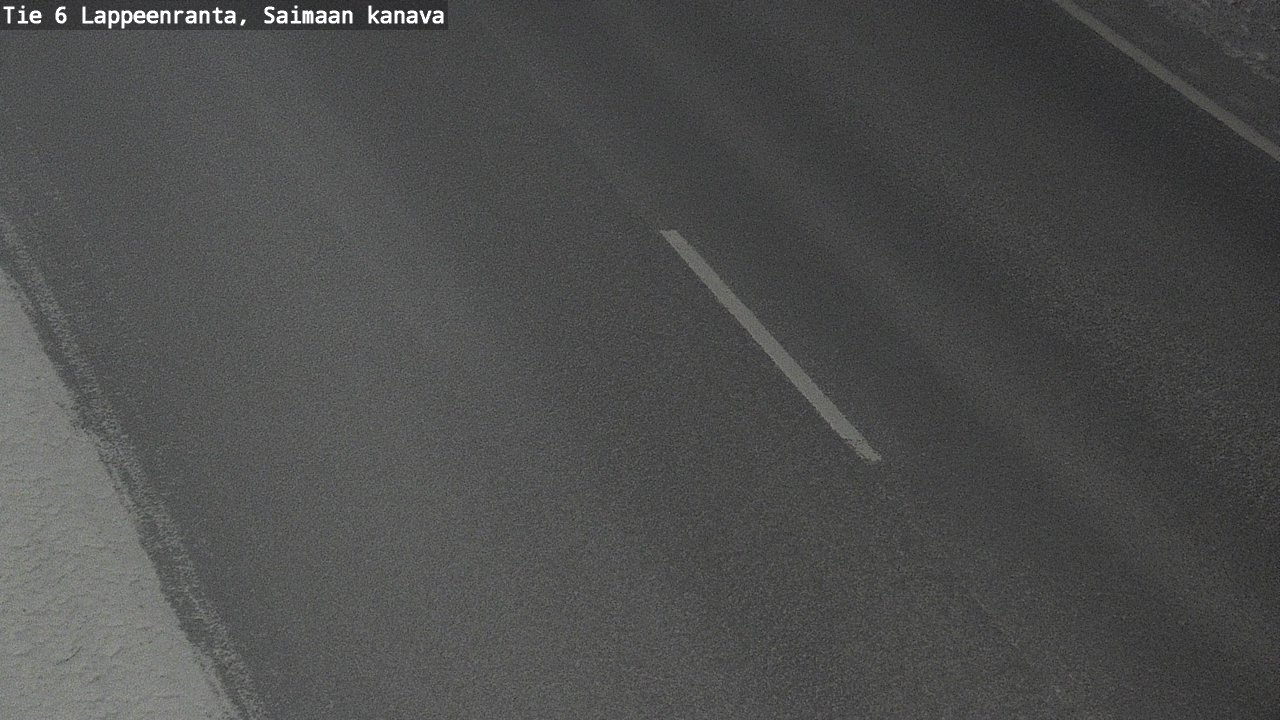 Weather Camera Image Road 6 Lappeenranta, Saimaa channel, Lappeenranta, Etelä-Karjala