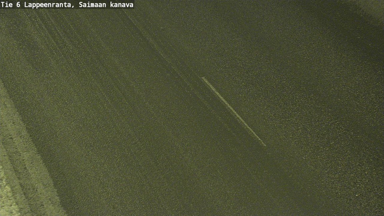 Weather Camera Image Väg 6 Villmanstrand,Saima kanal, Lappeenranta, Etelä-Karjala