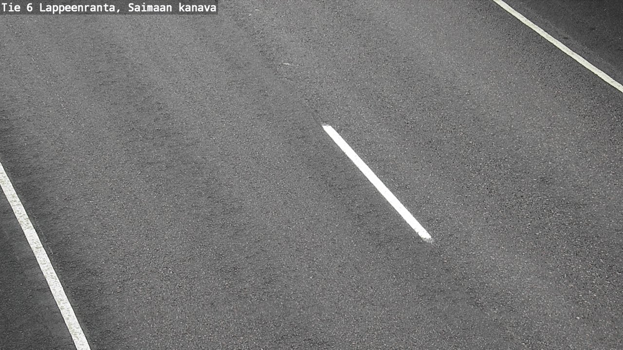 Weather Camera Image Road 6 Lappeenranta, Saimaa channel, Lappeenranta, Etelä-Karjala