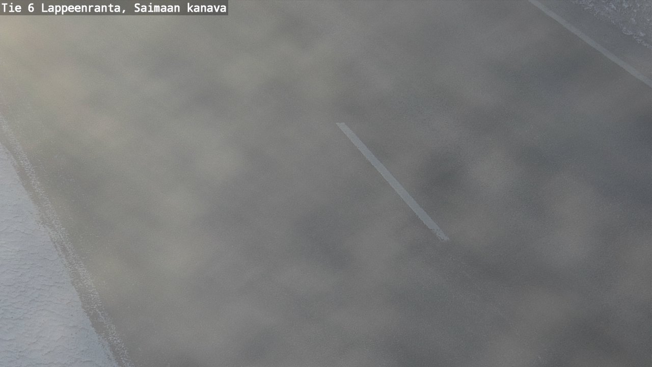 Weather Camera Image Road 6 Lappeenranta, Saimaa channel, Lappeenranta, Etelä-Karjala