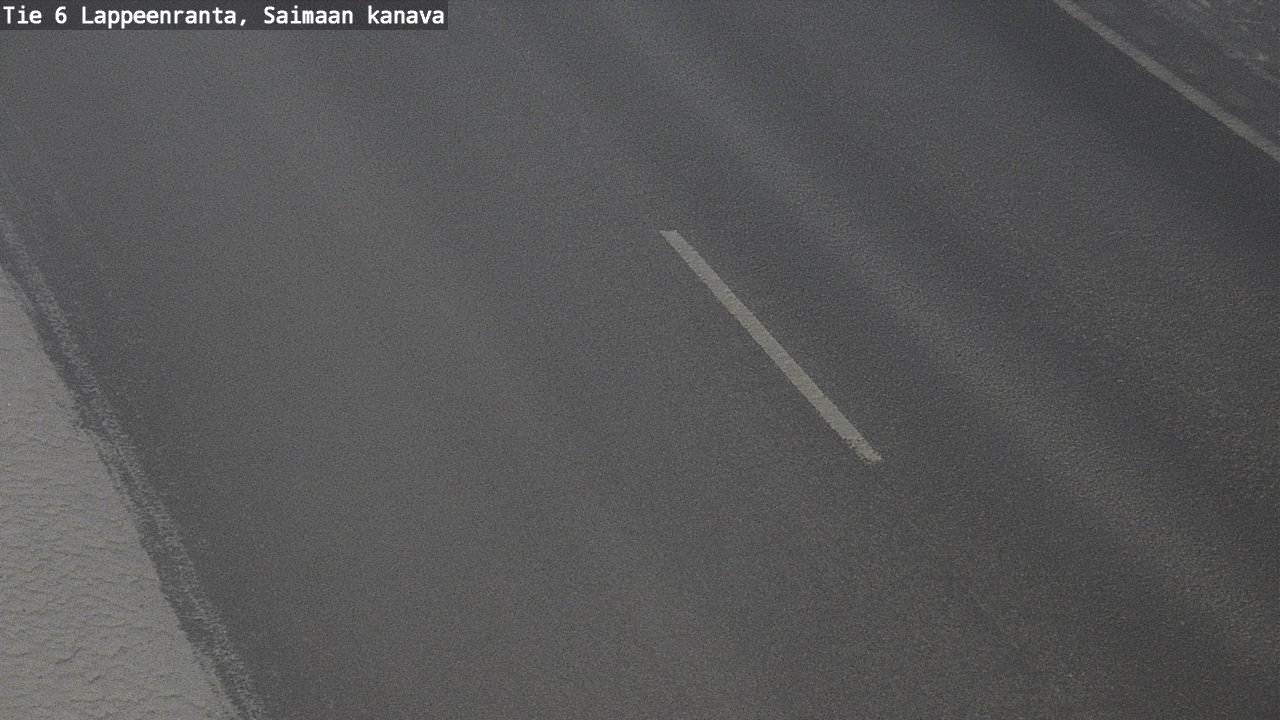 Weather Camera Image Road 6 Lappeenranta, Saimaa channel, Lappeenranta, Etelä-Karjala