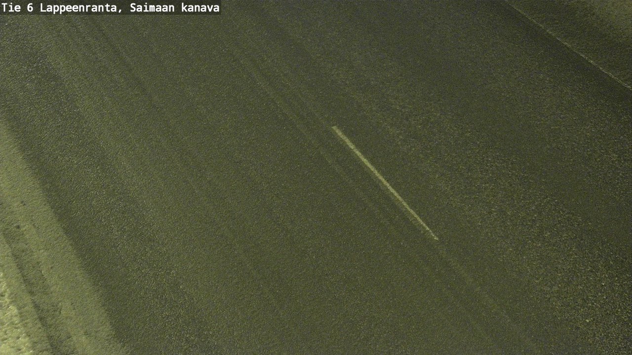 Weather Camera Image Väg 6 Villmanstrand,Saima kanal, Lappeenranta, Etelä-Karjala