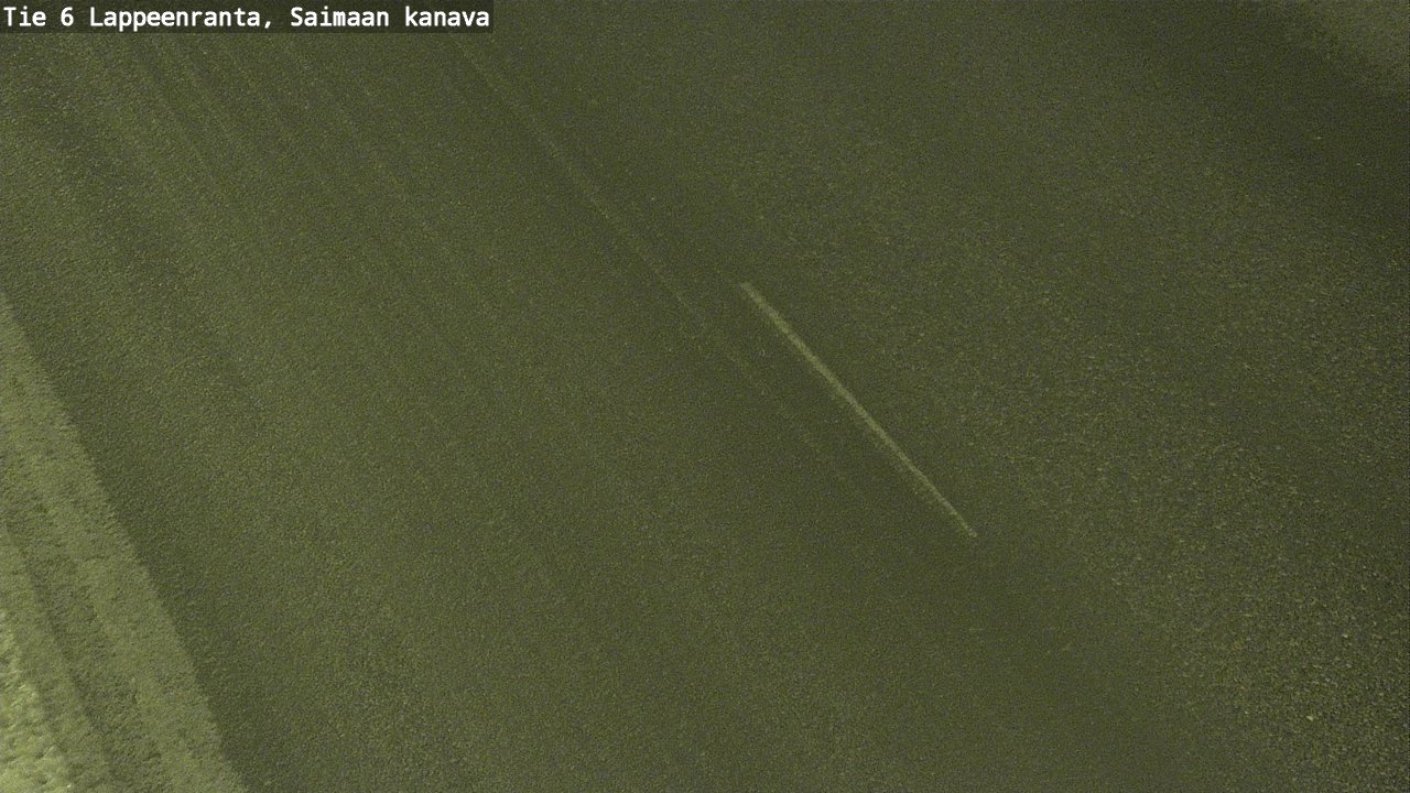 Weather Camera Image Väg 6 Villmanstrand,Saima kanal, Lappeenranta, Etelä-Karjala
