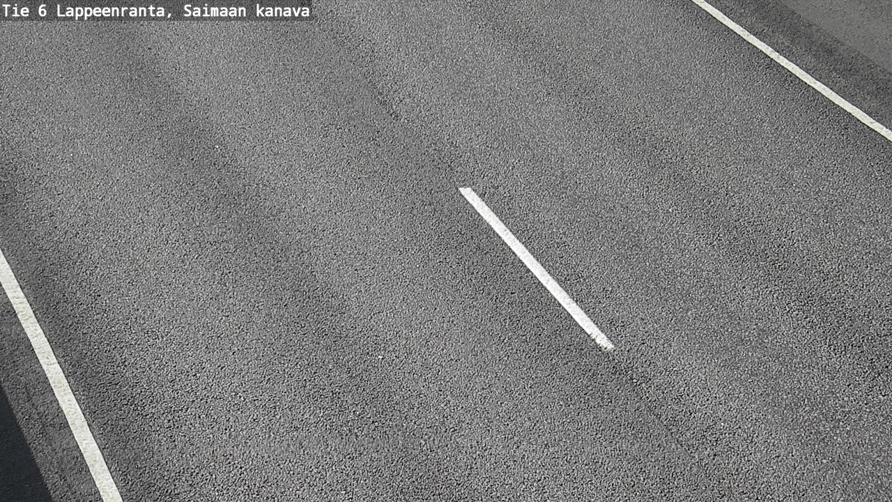 Weather Camera Image Road 6 Lappeenranta, Saimaa channel, Lappeenranta, Etelä-Karjala