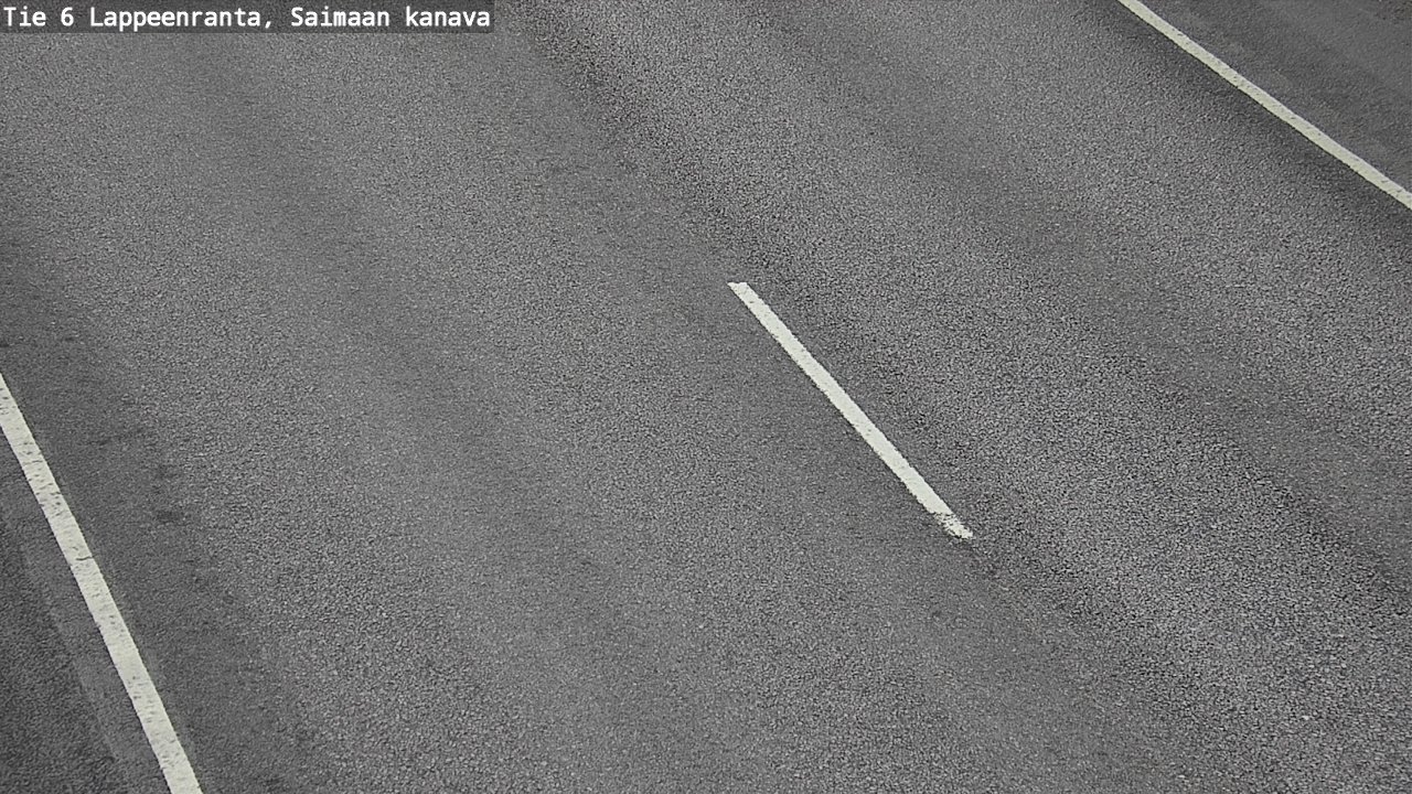Weather Camera Image Road 6 Lappeenranta, Saimaa channel, Lappeenranta, Etelä-Karjala