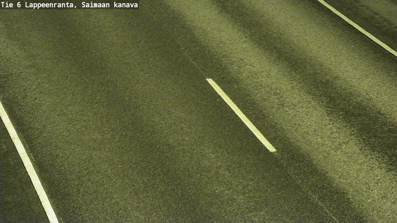 Weather Camera Image Road 6 Lappeenranta, Saimaa channel, Lappeenranta, Etelä-Karjala