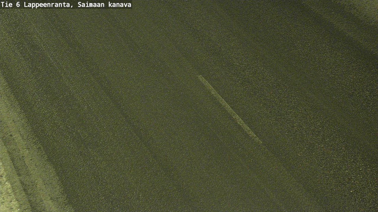 Weather Camera Image Väg 6 Villmanstrand,Saima kanal, Lappeenranta, Etelä-Karjala