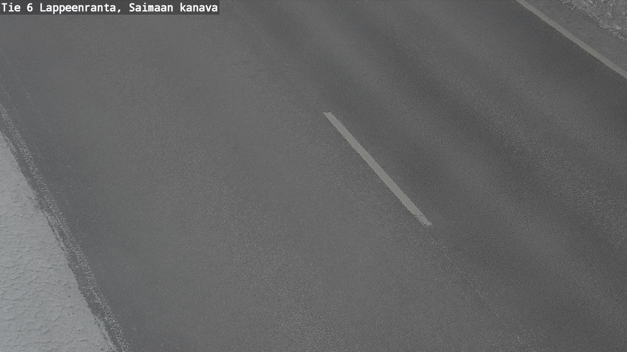 Weather Camera Image Road 6 Lappeenranta, Saimaa channel, Lappeenranta, Etelä-Karjala