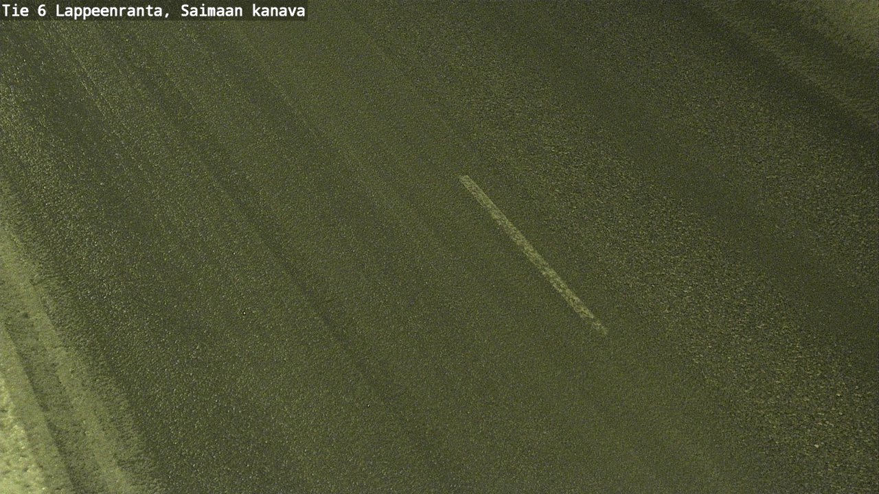 Weather Camera Image Väg 6 Villmanstrand,Saima kanal, Lappeenranta, Etelä-Karjala
