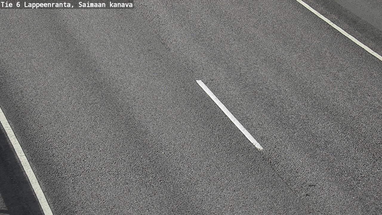 Weather Camera Image Road 6 Lappeenranta, Saimaa channel, Lappeenranta, Etelä-Karjala