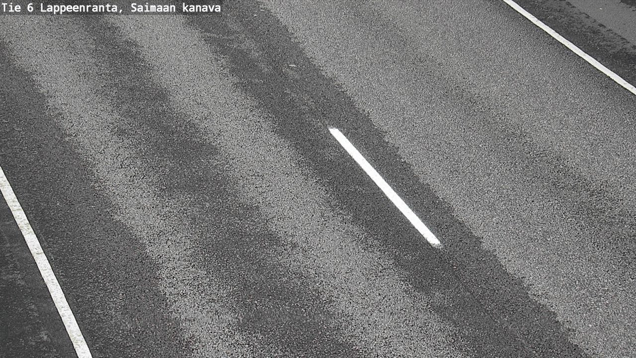 Weather Camera Image Road 6 Lappeenranta, Saimaa channel, Lappeenranta, Etelä-Karjala
