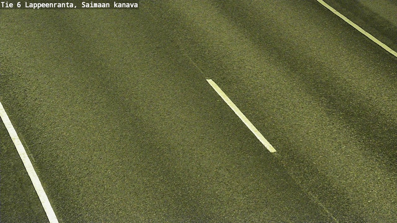 Weather Camera Image Road 6 Lappeenranta, Saimaa channel, Lappeenranta, Etelä-Karjala