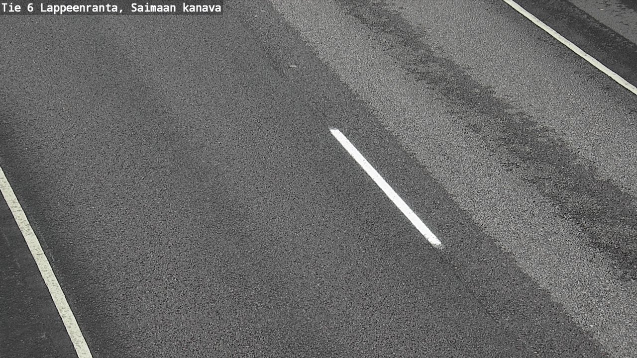 Weather Camera Image Road 6 Lappeenranta, Saimaa channel, Lappeenranta, Etelä-Karjala