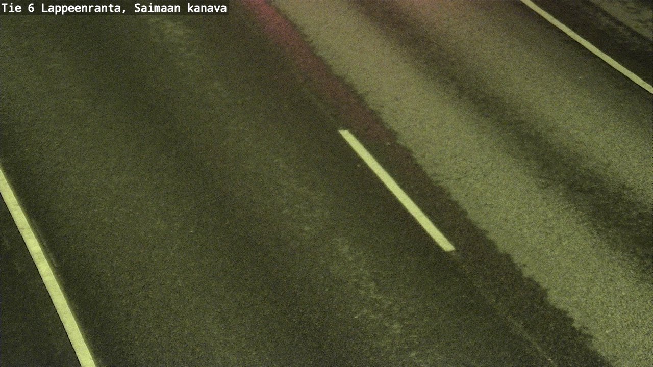 Weather Camera Image Väg 6 Villmanstrand,Saima kanal, Lappeenranta, Etelä-Karjala