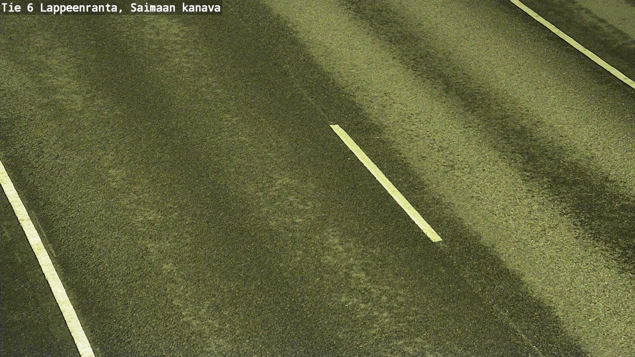 Weather Camera Image Road 6 Lappeenranta, Saimaa channel, Lappeenranta, Etelä-Karjala