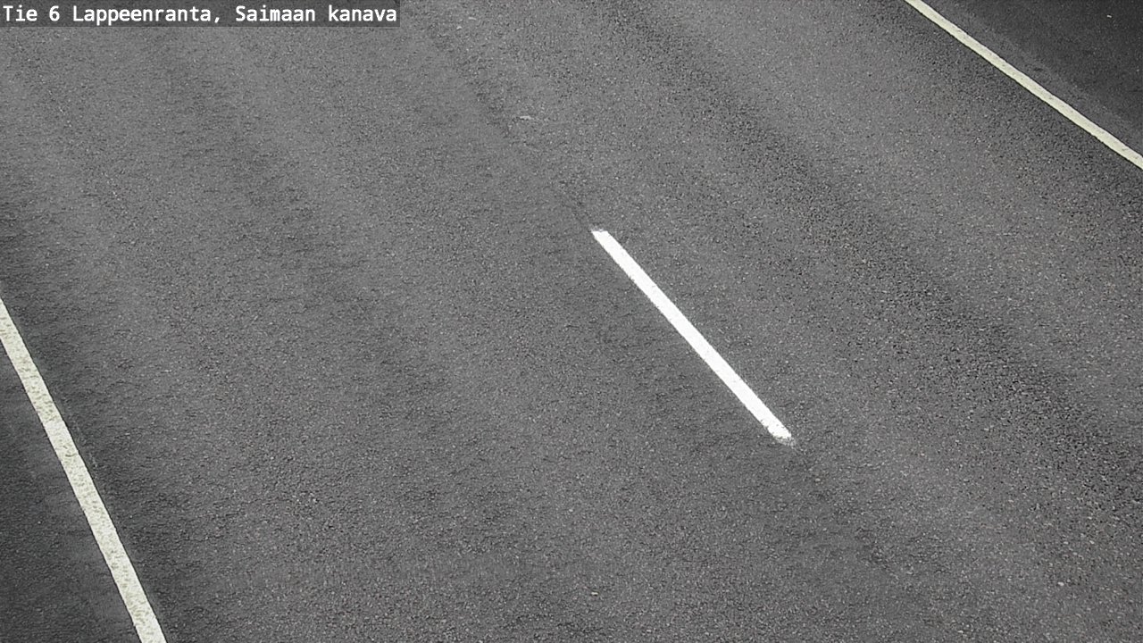 Weather Camera Image Road 6 Lappeenranta, Saimaa channel, Lappeenranta, Etelä-Karjala