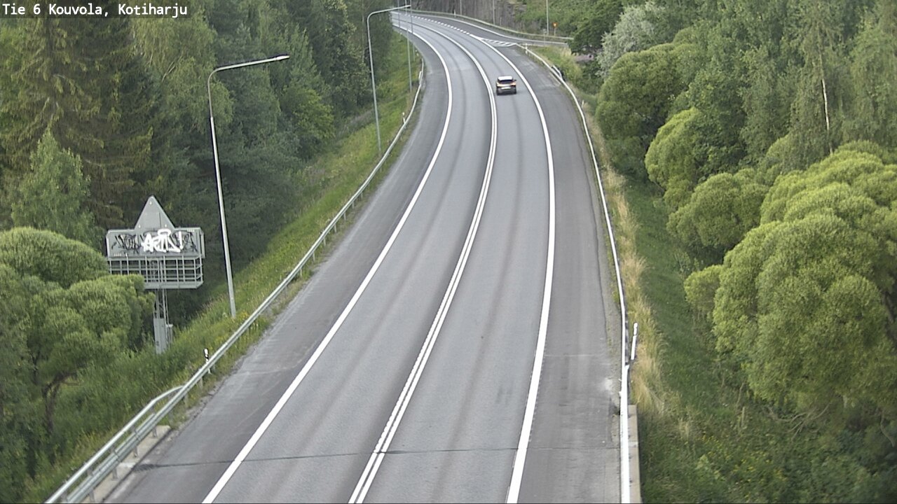 Weather Camera Image Road 6 Kouvola, Kotiharju, Kouvola, Kymenlaakso