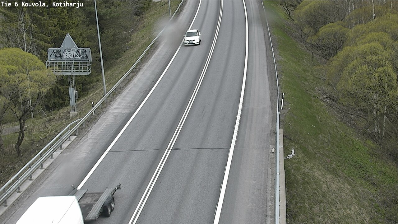Weather Camera Image Road 6 Kouvola, Kotiharju, Kouvola, Kymenlaakso