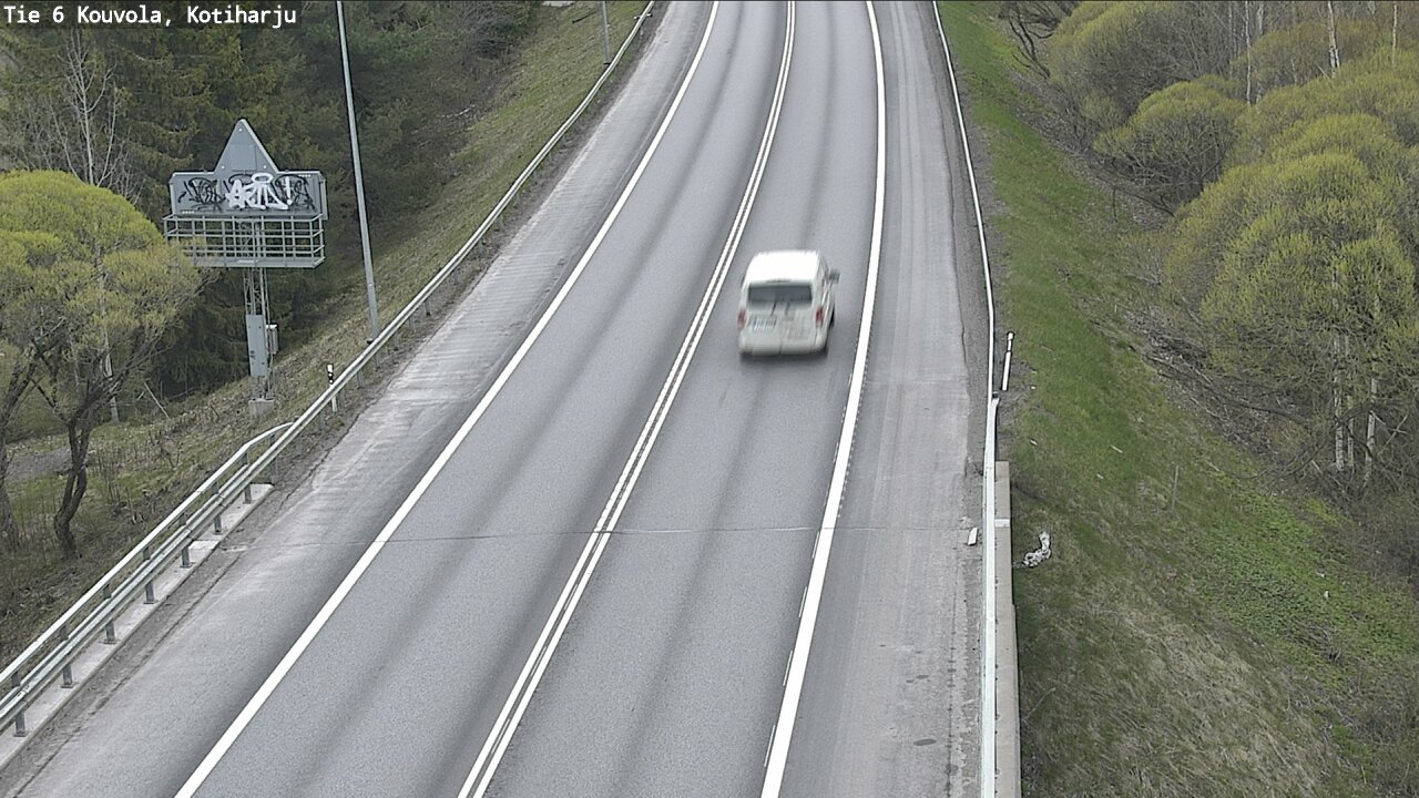 Weather Camera Image Väg 6 Kouvola, Kotiharju, Kouvola, Kymenlaakso