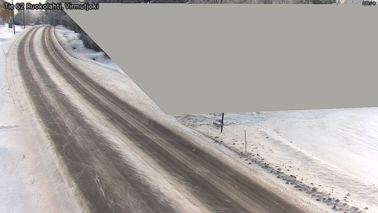 Weather Camera Image Road 62 Virmutjoki, Ruokolahti, Etelä-Karjala