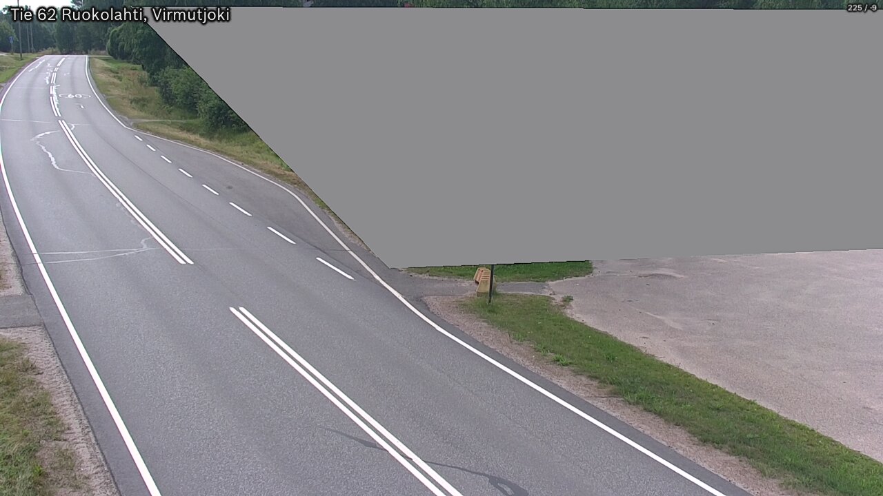 Weather Camera Image Road 62 Virmutjoki, Ruokolahti, Etelä-Karjala