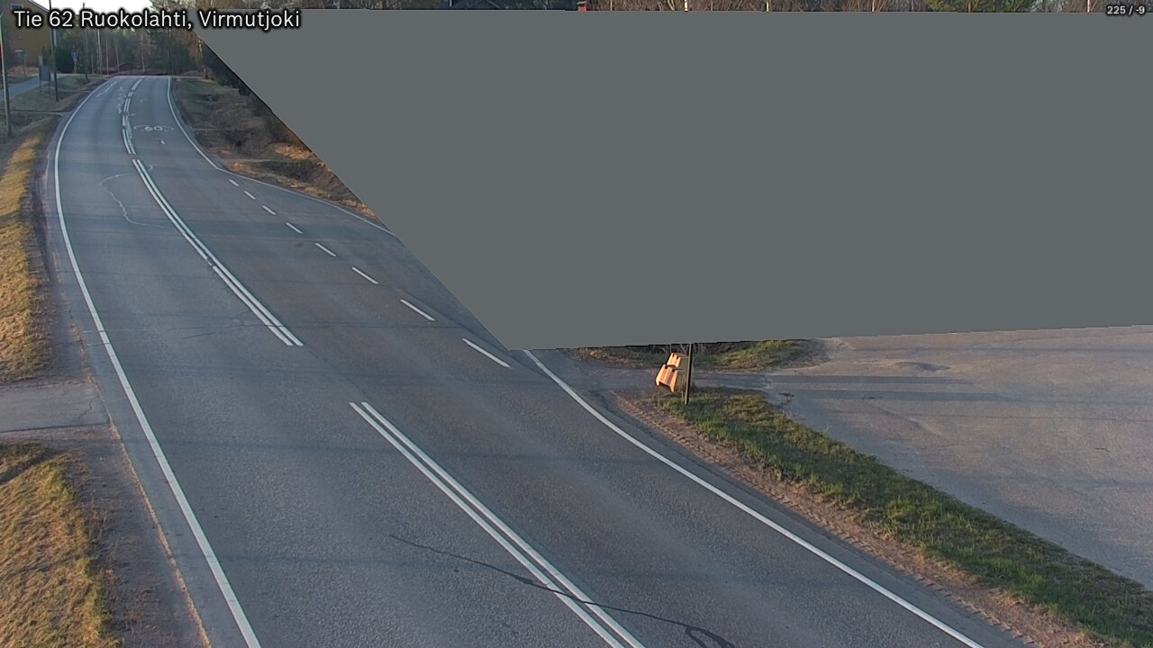 Weather Camera Image Road 62 Virmutjoki, Ruokolahti, Etelä-Karjala