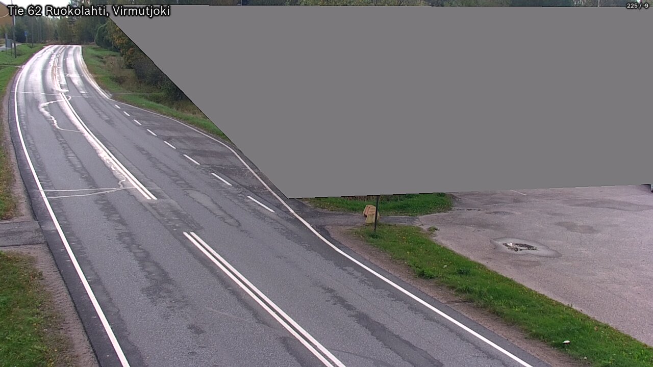 Weather Camera Image Road 62 Virmutjoki, Ruokolahti, Etelä-Karjala