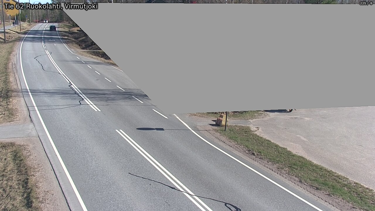 Weather Camera Image Väg 62 Virmutjoki, Ruokolahti, Etelä-Karjala