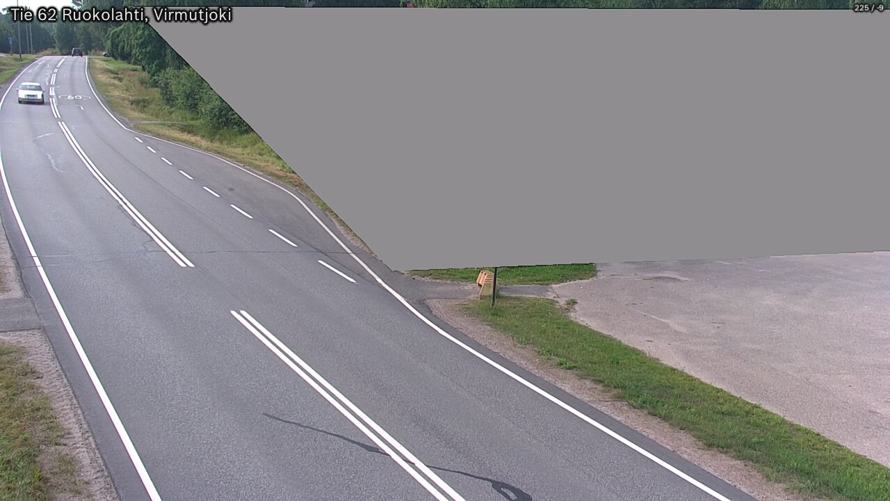 Weather Camera Image Road 62 Virmutjoki, Ruokolahti, Etelä-Karjala