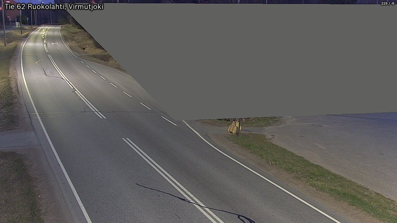 Weather Camera Image Väg 62 Virmutjoki, Ruokolahti, Etelä-Karjala