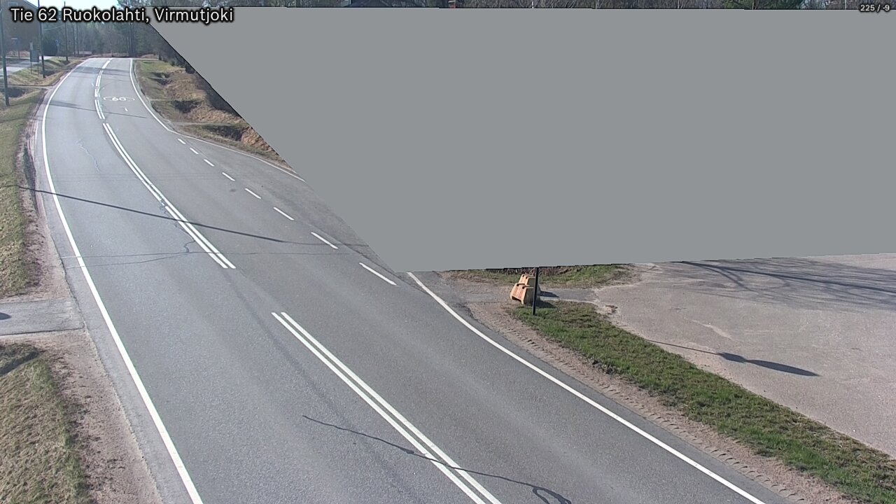 Weather Camera Image Road 62 Virmutjoki, Ruokolahti, Etelä-Karjala