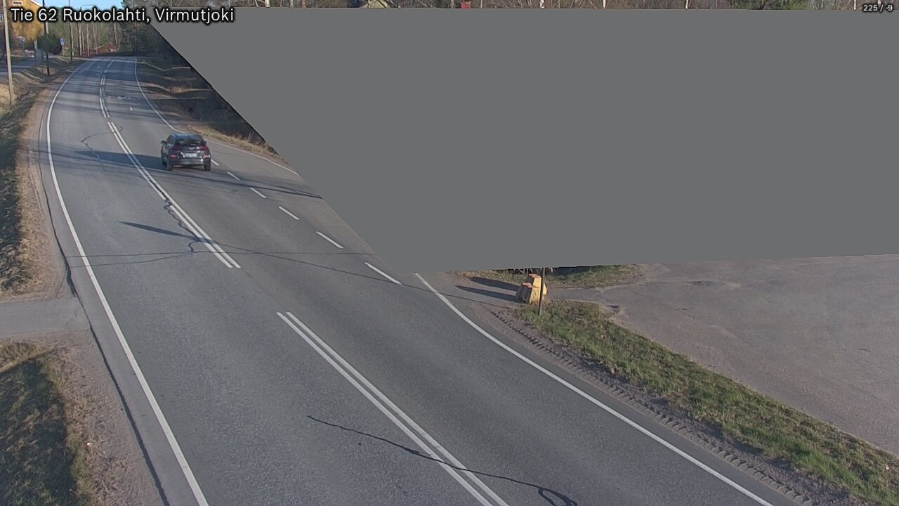 Weather Camera Image Väg 62 Virmutjoki, Ruokolahti, Etelä-Karjala